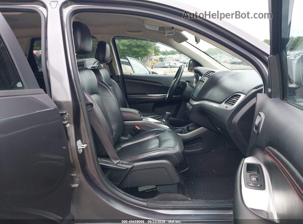 3C4PDCEG4JT466836 2018 DODGE JOURNEY Gray Front interior view