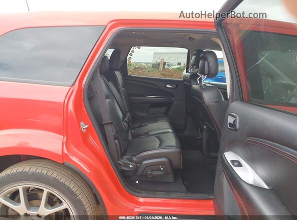 3C4PDCEG4JT473169 2018 DODGE JOURNEY Orange Widok naklejki z numerem VIN
