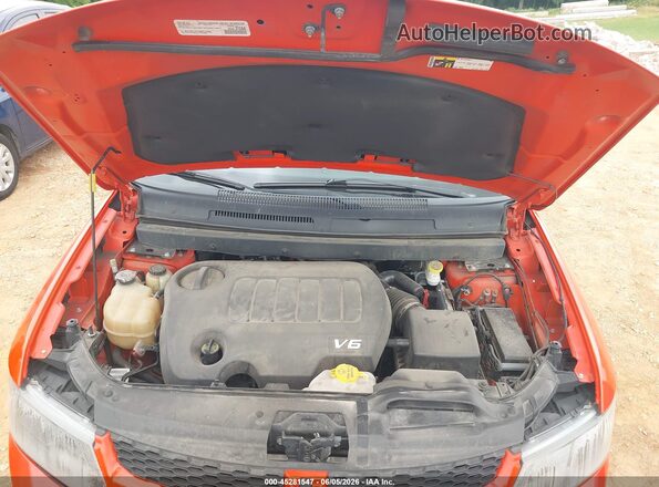 3C4PDCEG4JT473169 2018 DODGE JOURNEY Orange Widok z tyłu