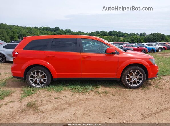 3C4PDCEG4JT473169 2018 DODGE JOURNEY Orange Widok wnętrza z tyłu