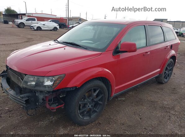 3C4PDCEG6JT472217 2018 DODGE JOURNEY Red Передня ліва чверть
