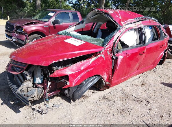 3C4PDCEG7HT603200 2017 DODGE JOURNEY Red Передня ліва чверть