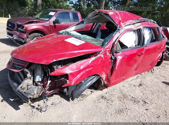 3C4PDCEG7HT603200 2017 DODGE JOURNEY Red Вид спереду