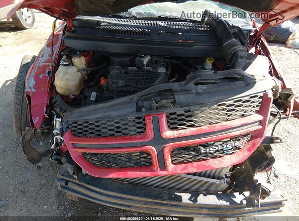3C4PDCEG7HT603200 2017 DODGE JOURNEY Red Вид ззаду