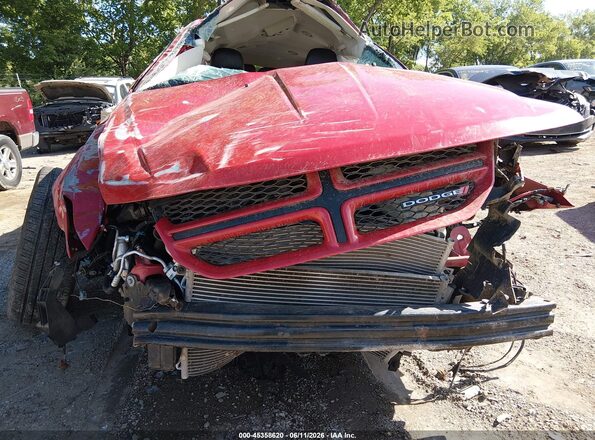 3C4PDCEG7HT603200 2017 DODGE JOURNEY Red Вид щитка приладів