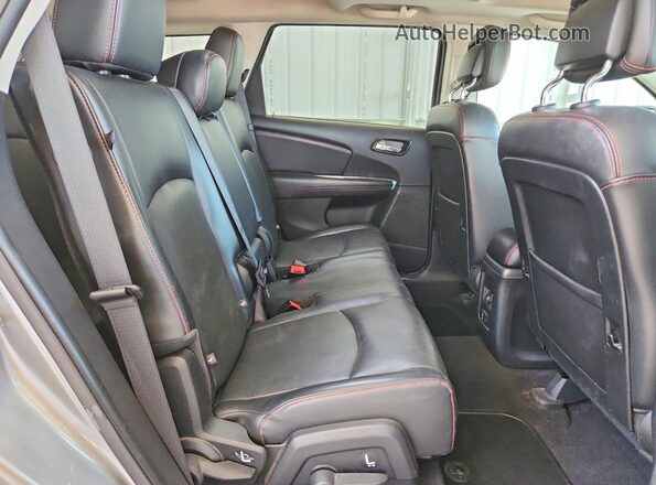3C4PDCEG7JT253749 2018 DODGE JOURNEY Silver Սալոնի հետևի տեսք