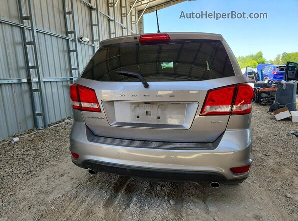 3C4PDCEG7JT253749 2018 DODGE JOURNEY Silver Հետևի տեսք