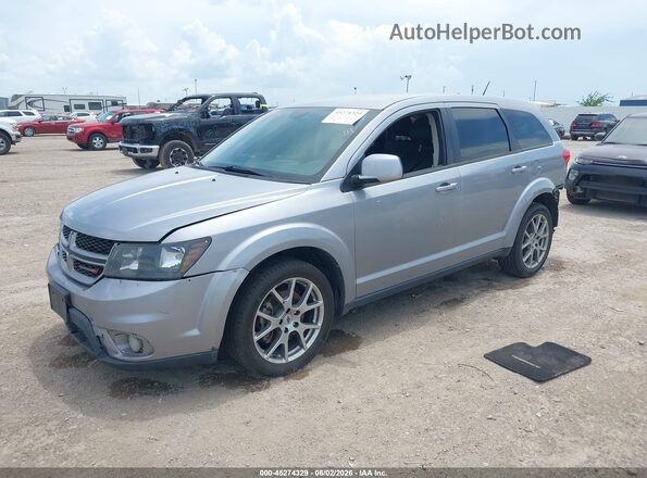 3C4PDCEG8JT158326 2018 DODGE JOURNEY Silver Front left