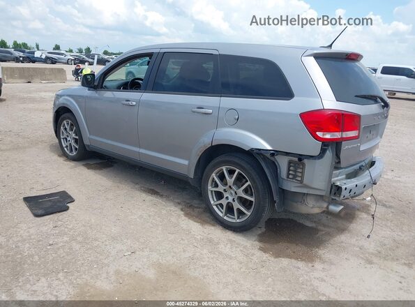 3C4PDCEG8JT158326 2018 DODGE JOURNEY Silver Rear left