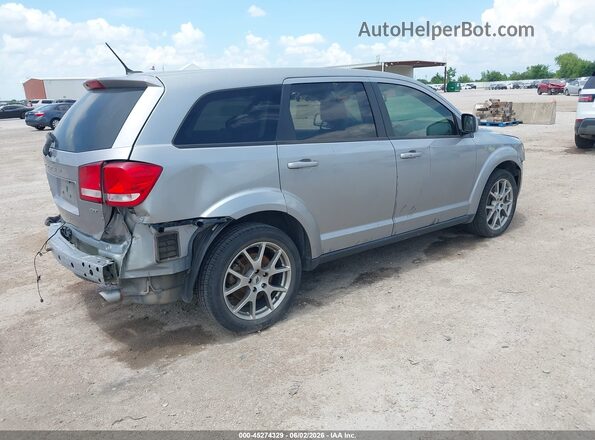 3C4PDCEG8JT158326 2018 DODGE JOURNEY Silver Rear right