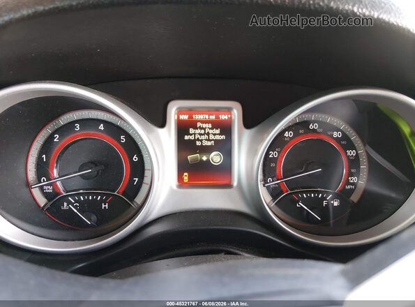 3C4PDCEG9GT218610 2016 DODGE JOURNEY Red Vista de los asientos traseros