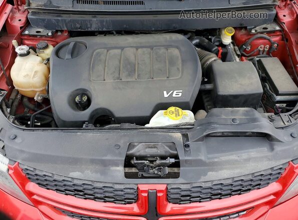 3C4PDCEGXGT230300 2016 DODGE JOURNEY Red 