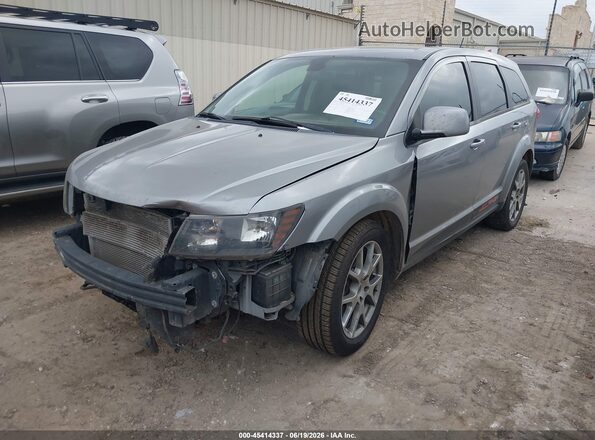 3C4PDCEGXJT381208 2018 DODGE JOURNEY Серый Передняя левая четверть