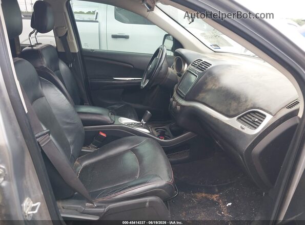 3C4PDCEGXJT381208 2018 DODGE JOURNEY Серый Вид салона спереди