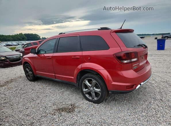 3C4PDCGB0HT621488 2017 DODGE JOURNEY Красный Задняя левая четверть