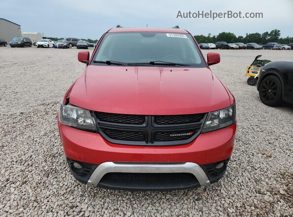 3C4PDCGB0HT621488 2017 DODGE JOURNEY Красный Вид спереди