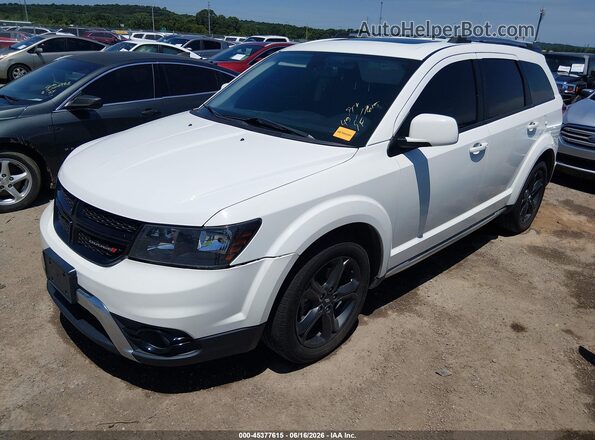3C4PDCGB1LT201196 2020 DODGE JOURNEY Белый Передняя левая четверть