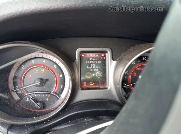 3C4PDCGB6LT265928 2020 DODGE JOURNEY Charcoal Instrument cluster view