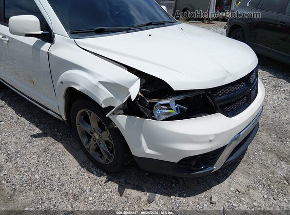 3C4PDCGB7HT517404 2017 DODGE JOURNEY White წინა ხედი