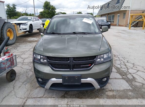 3C4PDCGB7HT559703 2017 DODGE JOURNEY Green ხელსაწყოთა პანელის ხედი