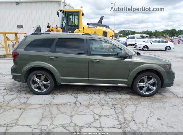 3C4PDCGB7HT559703 2017 DODGE JOURNEY Green უკანა სალონის ხედი