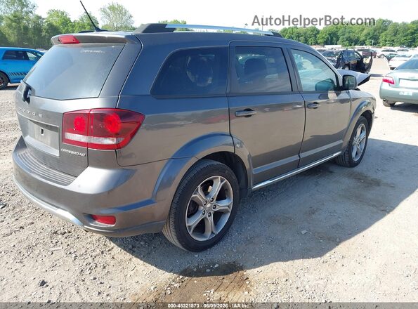 3C4PDCGBXHT525464 2017 DODGE JOURNEY Gray Հետևի աջ