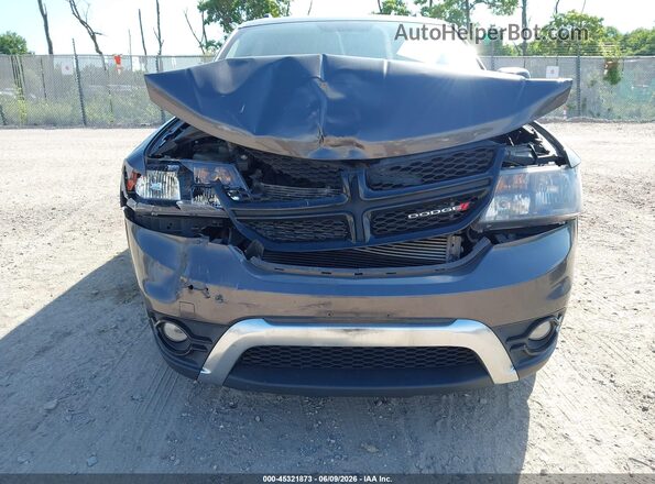 3C4PDCGBXHT525464 2017 DODGE JOURNEY Gray Դիմացի տեսք