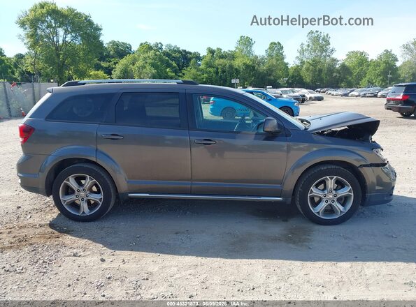 3C4PDCGBXHT525464 2017 DODGE JOURNEY Gray Սալոնի հետևի տեսք