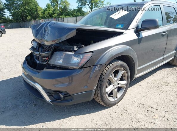 3C4PDCGBXHT525464 2017 DODGE JOURNEY Gray 