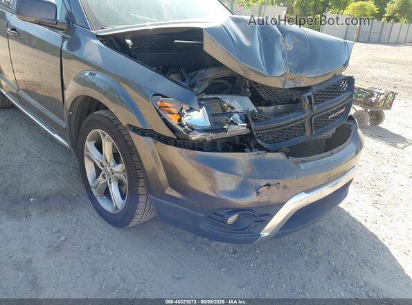 3C4PDCGBXHT525464 2017 DODGE JOURNEY Gray 