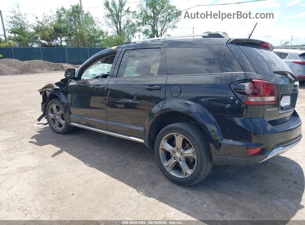 3C4PDCGBXHT582795 2017 DODGE JOURNEY Black უკანა მარცხენა