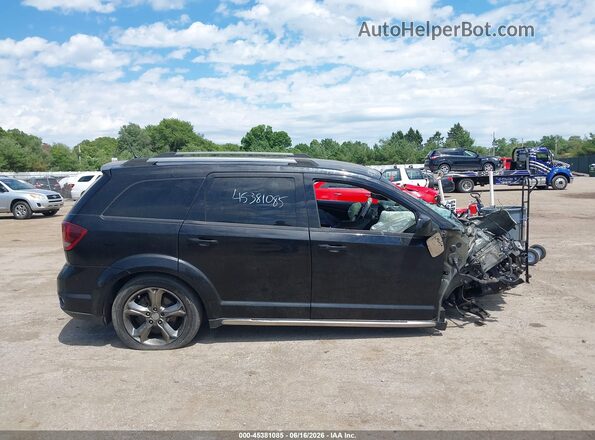3C4PDCGBXHT582795 2017 DODGE JOURNEY Black ხელსაწყოთა პანელის ხედი