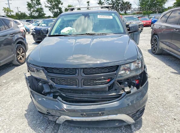 3C4PDCGG0JT257302 2018 DODGE JOURNEY Gray Вид спереду