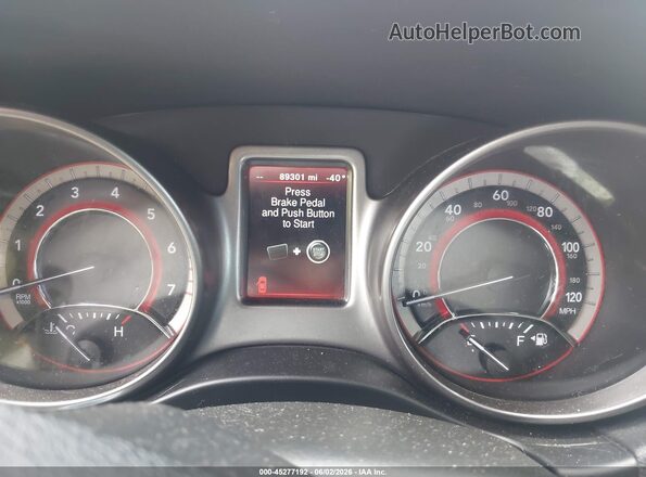 3C4PDCGG1HT594670 2017 DODGE JOURNEY Красный Вид задних сидений