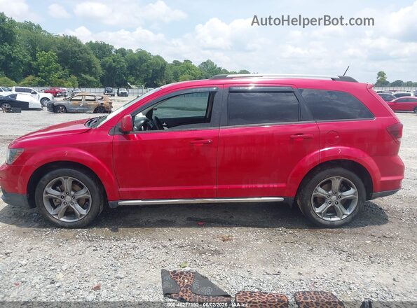 3C4PDCGG1HT594670 2017 DODGE JOURNEY Красный Панорамный вид салона 360°