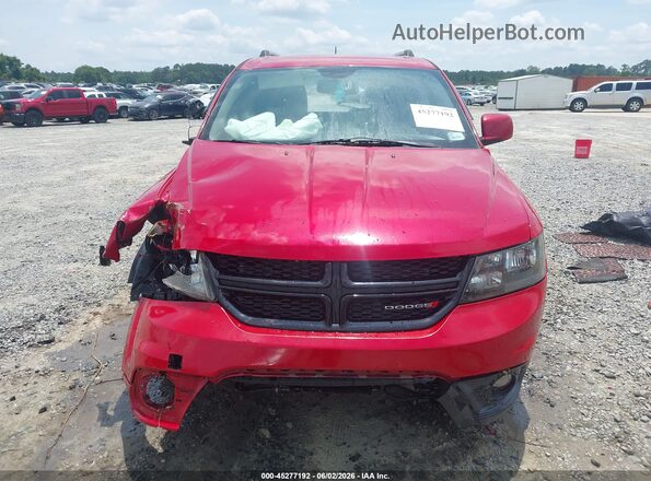 3C4PDCGG1HT594670 2017 DODGE JOURNEY Красный Вид щитка приборов