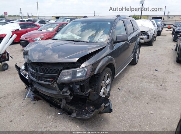 3C4PDCGG2HT538950 2017 DODGE JOURNEY Серый Вид спереди