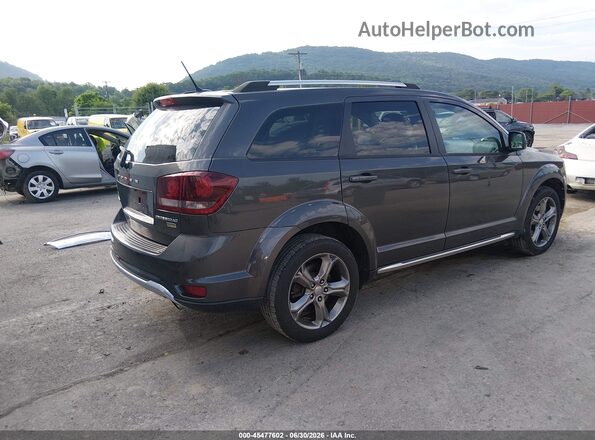 3C4PDCGG2HT573052 2017 DODGE JOURNEY Gray Задня права чверть