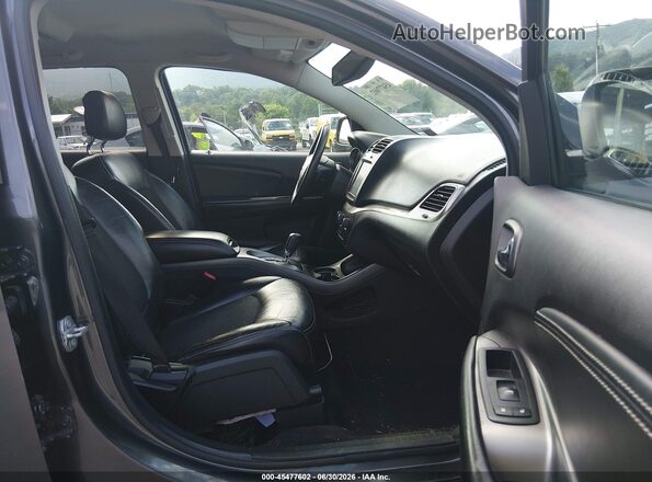 3C4PDCGG2HT573052 2017 DODGE JOURNEY Gray Вид салону спереду