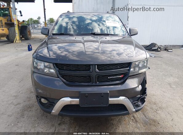 3C4PDCGG2HT573052 2017 DODGE JOURNEY Gray Вид щитка приладів