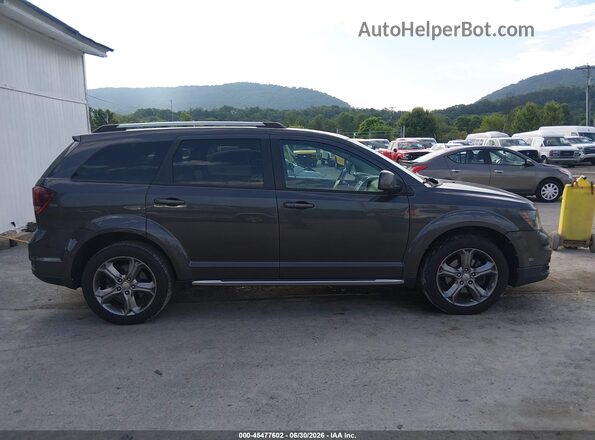 3C4PDCGG2HT573052 2017 DODGE JOURNEY Gray Вид задньої частини салону