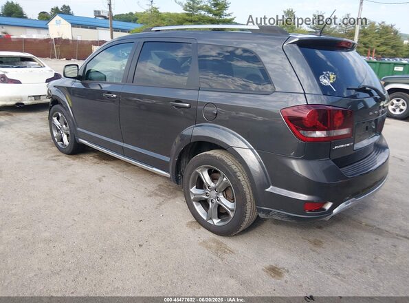3C4PDCGG2HT573052 2017 DODGE JOURNEY Gray Задня ліва чверть