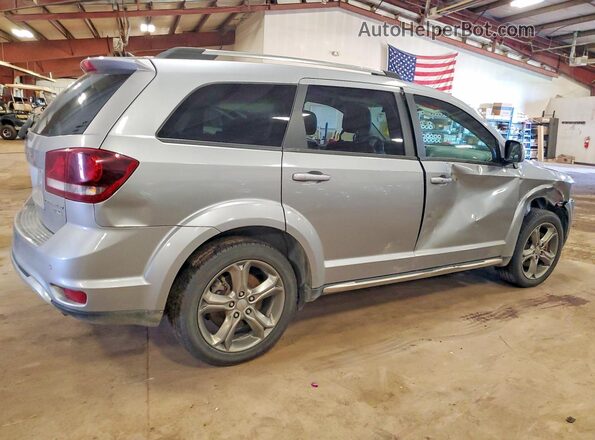 3C4PDCGG3HT613686 2017 DODGE JOURNEY Серебряный Задняя правая четверть