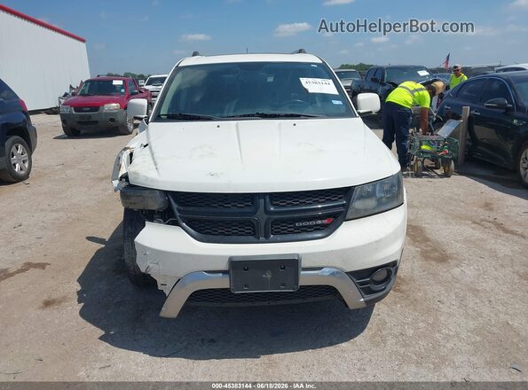 3C4PDCGG3HT697587 2017 DODGE JOURNEY White Առջևի վահանակի տեսք