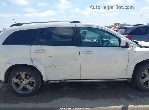 3C4PDCGG3HT697587 2017 DODGE JOURNEY White Սարքավորումների վահանակի տեսք
