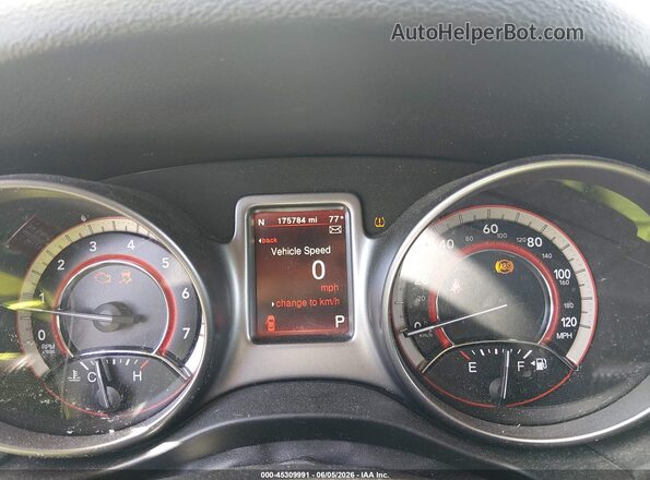 3C4PDCGG4HT542868 2017 DODGE JOURNEY Красный Вид задних сидений