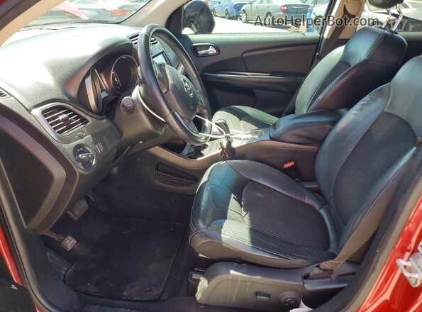 3C4PDCGG4JT228255 2018 DODGE JOURNEY Red წინა სალონის ხედი