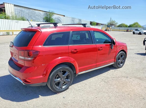 3C4PDCGG4JT228255 2018 DODGE JOURNEY Red უკანა მარჯვენა
