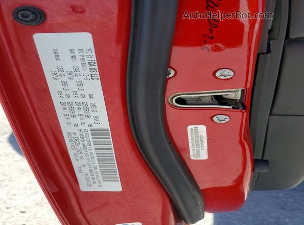 3C4PDCGG4JT228255 2018 DODGE JOURNEY Red ძრავის განყოფილების ხედი