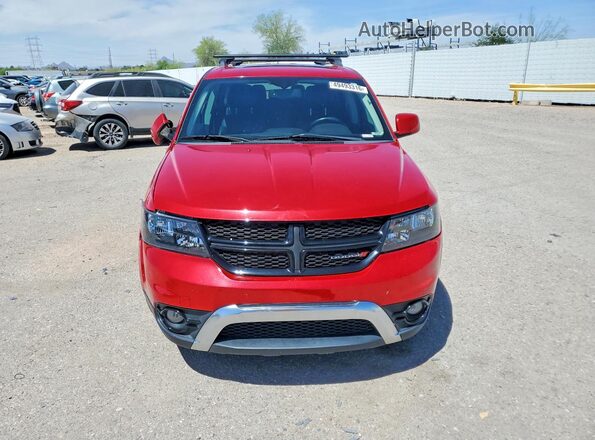 3C4PDCGG4JT228255 2018 DODGE JOURNEY Red წინა ხედი